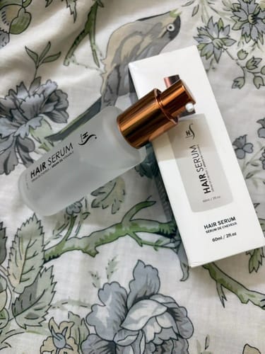 Customer photo review of Argan Oil Hair Serum