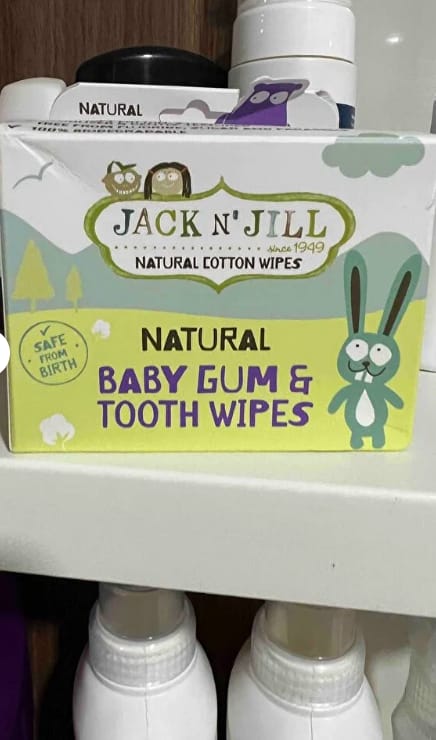 Customer photo review of Jack N’ Jill Steril Bebek Diş ve Damak Mendili - 25'li Paket (Kasada Ekstra %15 İndirim)