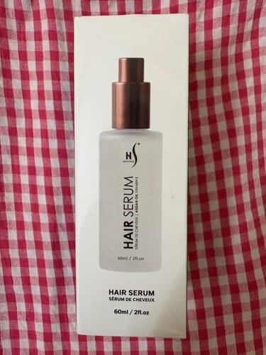 Customer photo review of Argan Oil Hair Serum