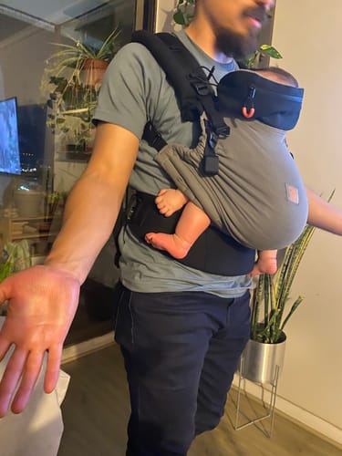 Customer photo review of Mochila ergonómica Nashsling Combi UP