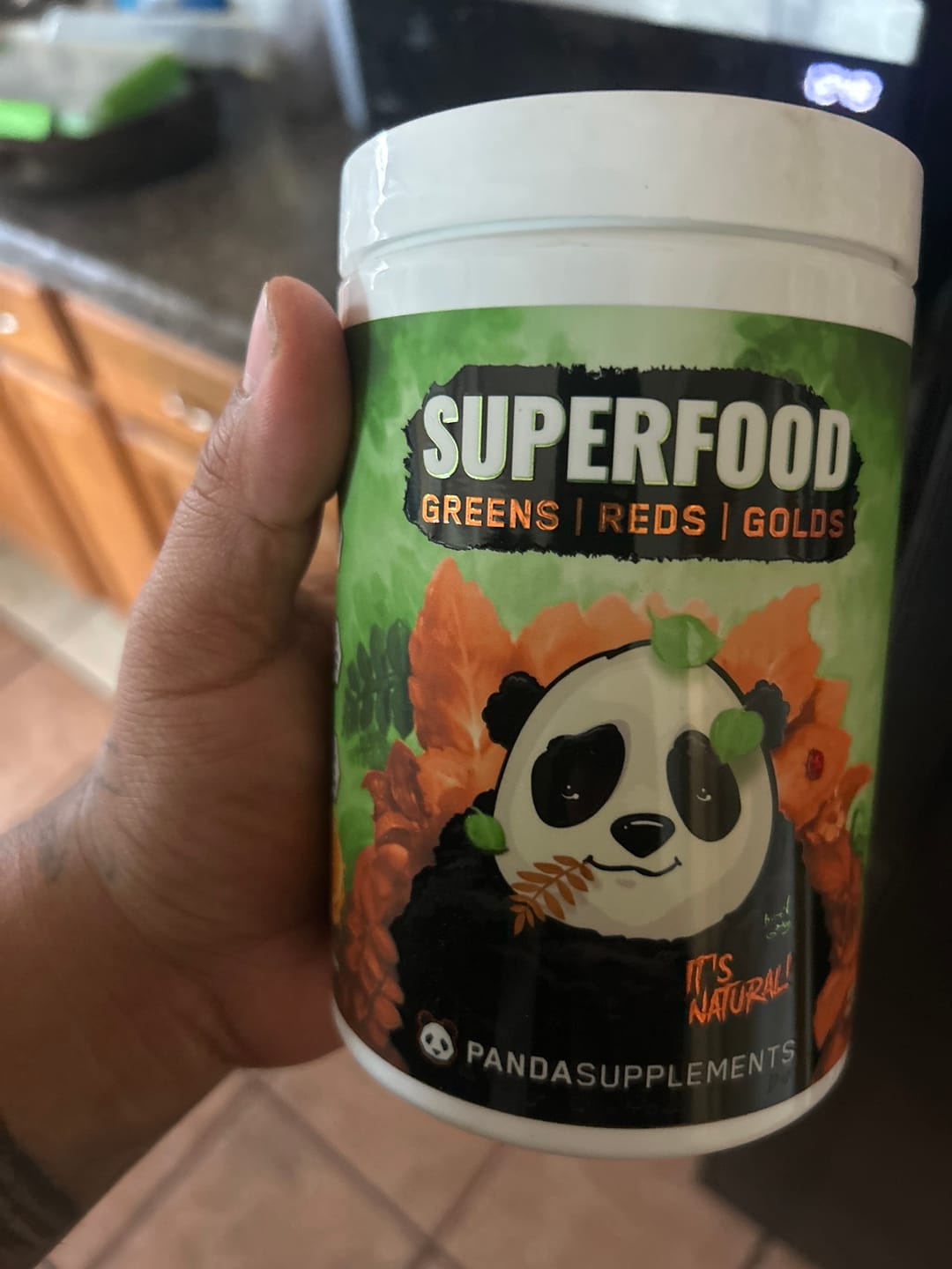 Customer photo review of SUPERFOOD (Greens, Reds & Golds)