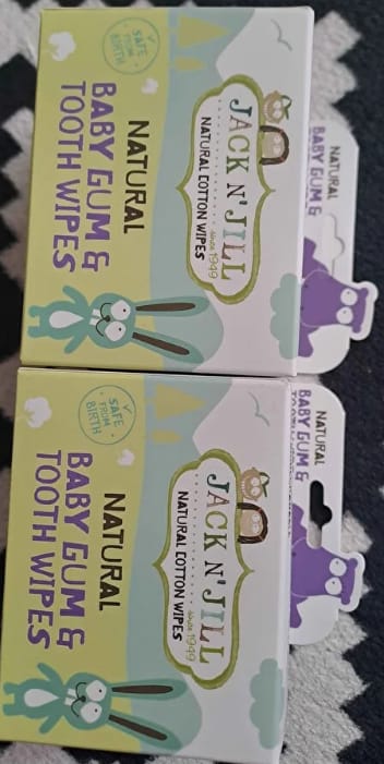 Customer photo review of Jack N’ Jill Steril Bebek Diş ve Damak Mendili - 25'li Paket (Kasada Ekstra %15 İndirim)