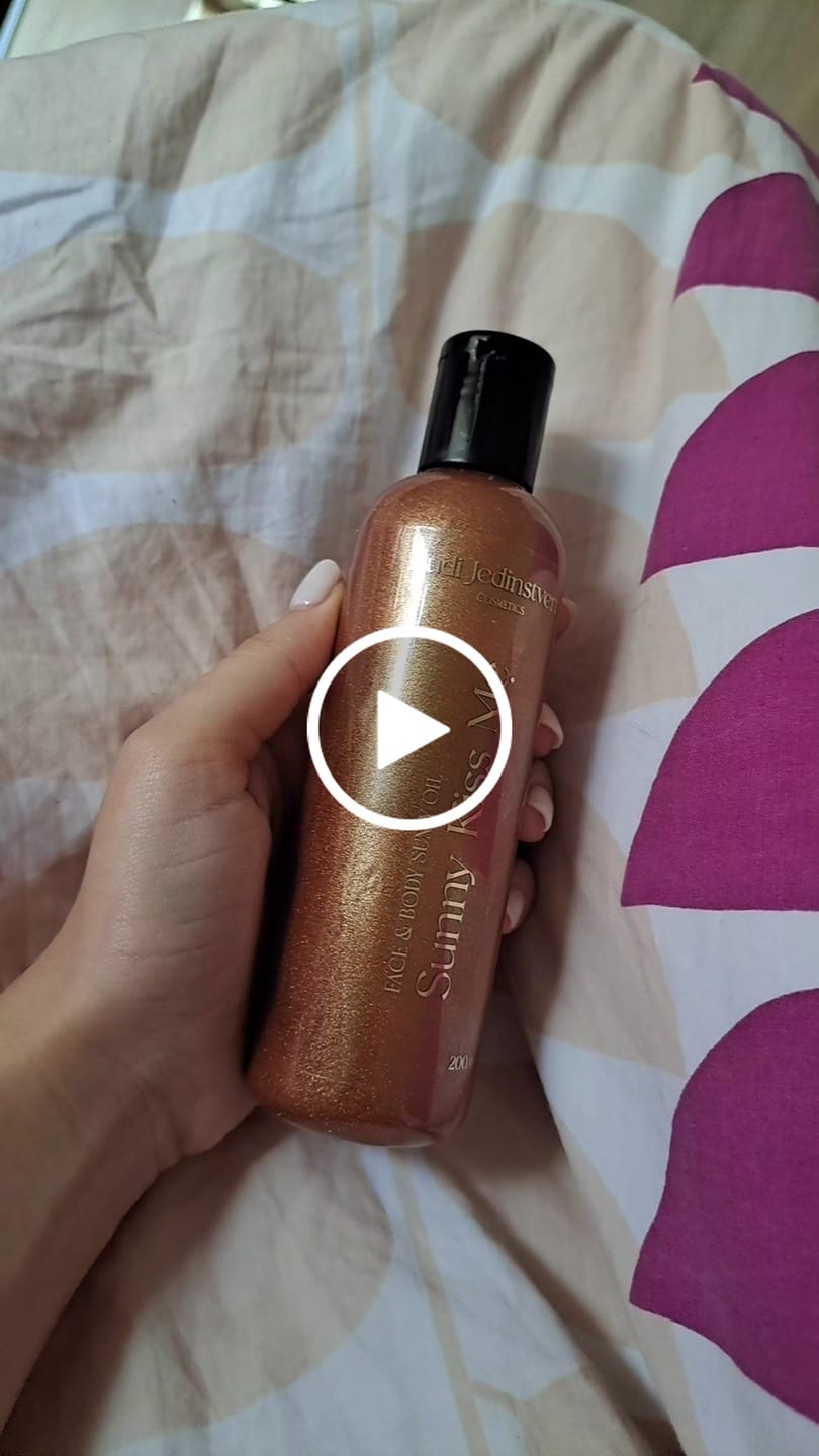 Customer video review of Sunny Kiss Me - Buter ulje za potamnjivanje