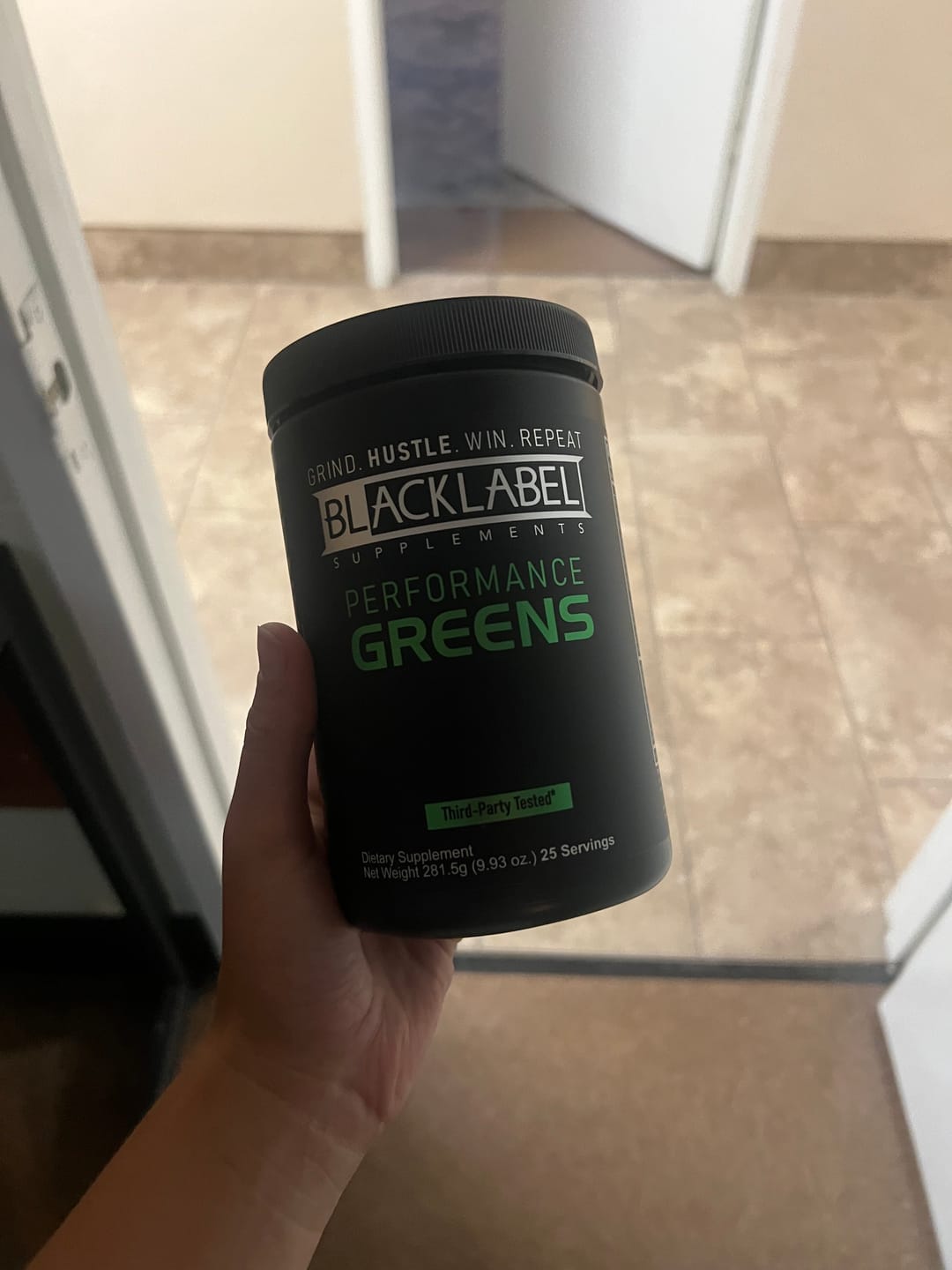 Customer photo review of PERFORMANCE GREENS