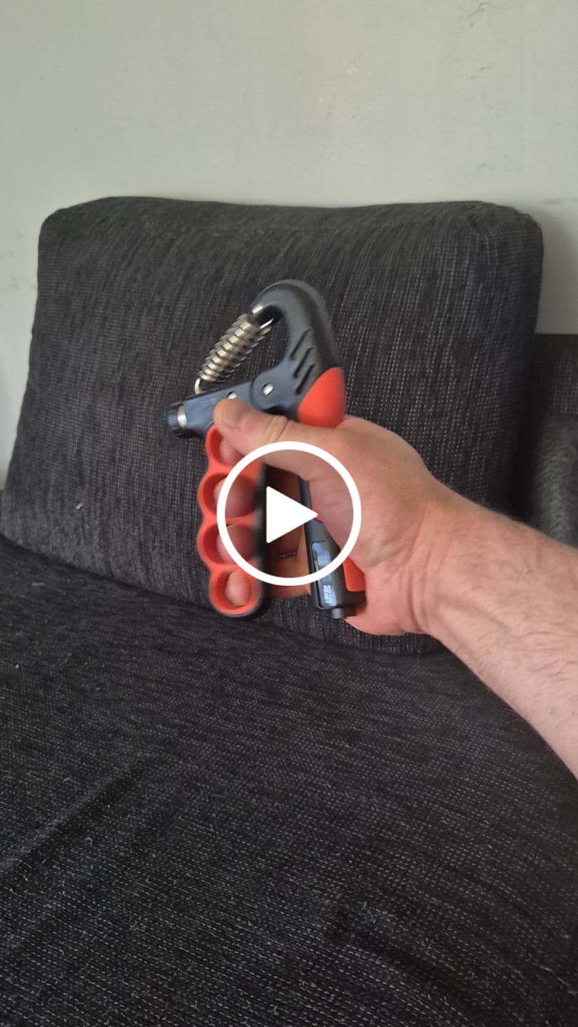 Avis vidéo client sur Grip Strength Trainer 5-100kg