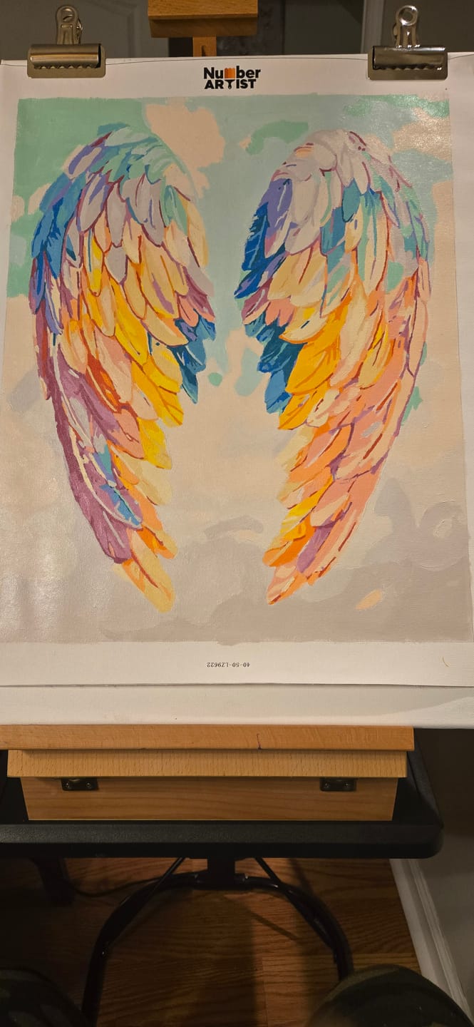 Customer photo review of Angel Wings