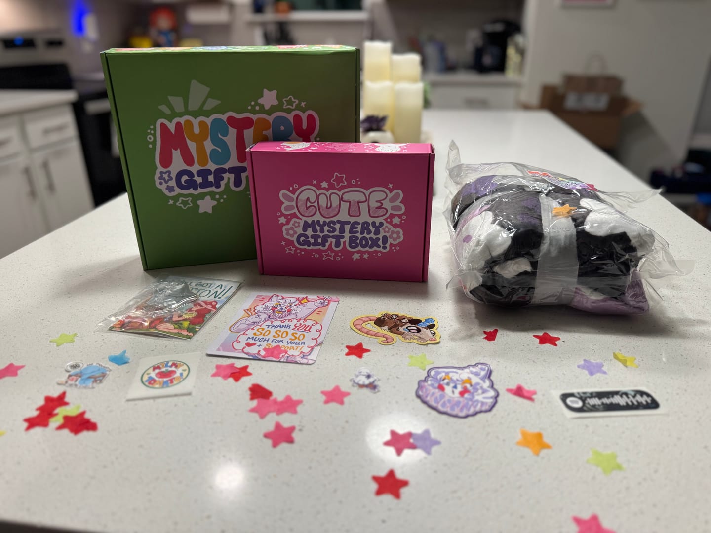 Customer photo review of Mystery Gift Box
