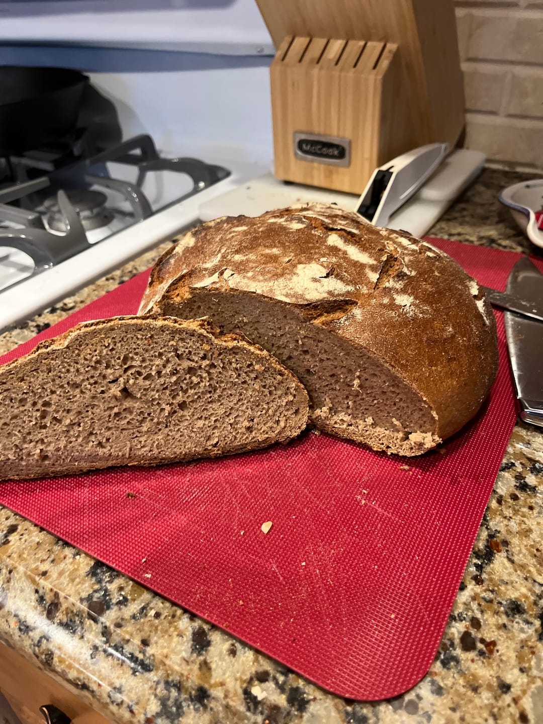 Customer photo review of Swiss Farmers Sourdough Loaf