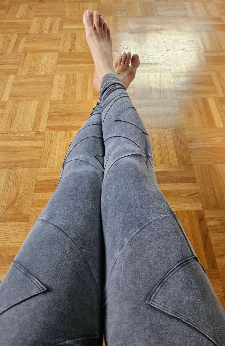 Customer photo review of NYEPI Leggings - [Stonewash]
