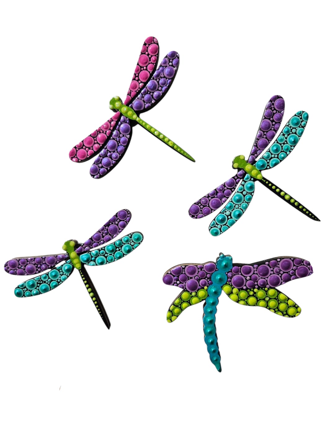 Customer photo review of Unfinished Wood Dragonfly Shape - Insect - Wildlife - Craft - up to 24" DIY