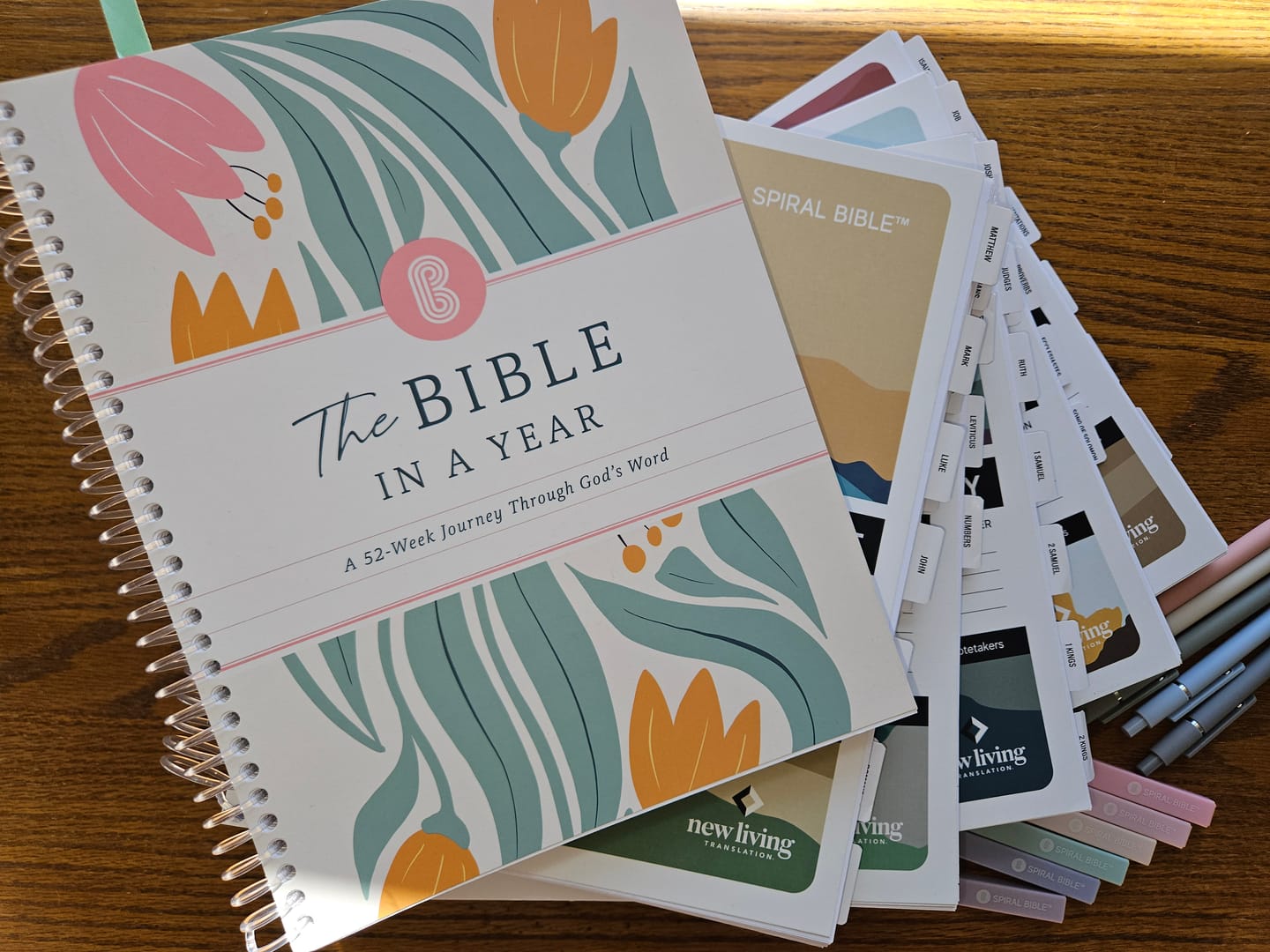 Customer photo review of Spiral Bible™ - NLT - Isaiah - Malachi (Softcover)