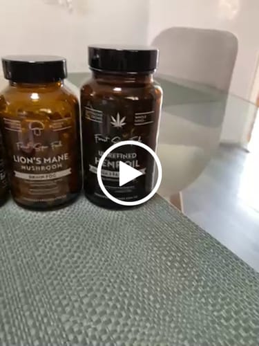 Customer video review of Lions Mane Whole Mushroom Capsules