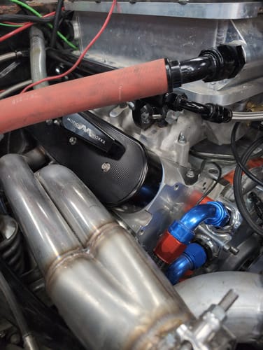 Customer photo review of LS Xtra Clearance Race Black Anodized Billet Valve Covers