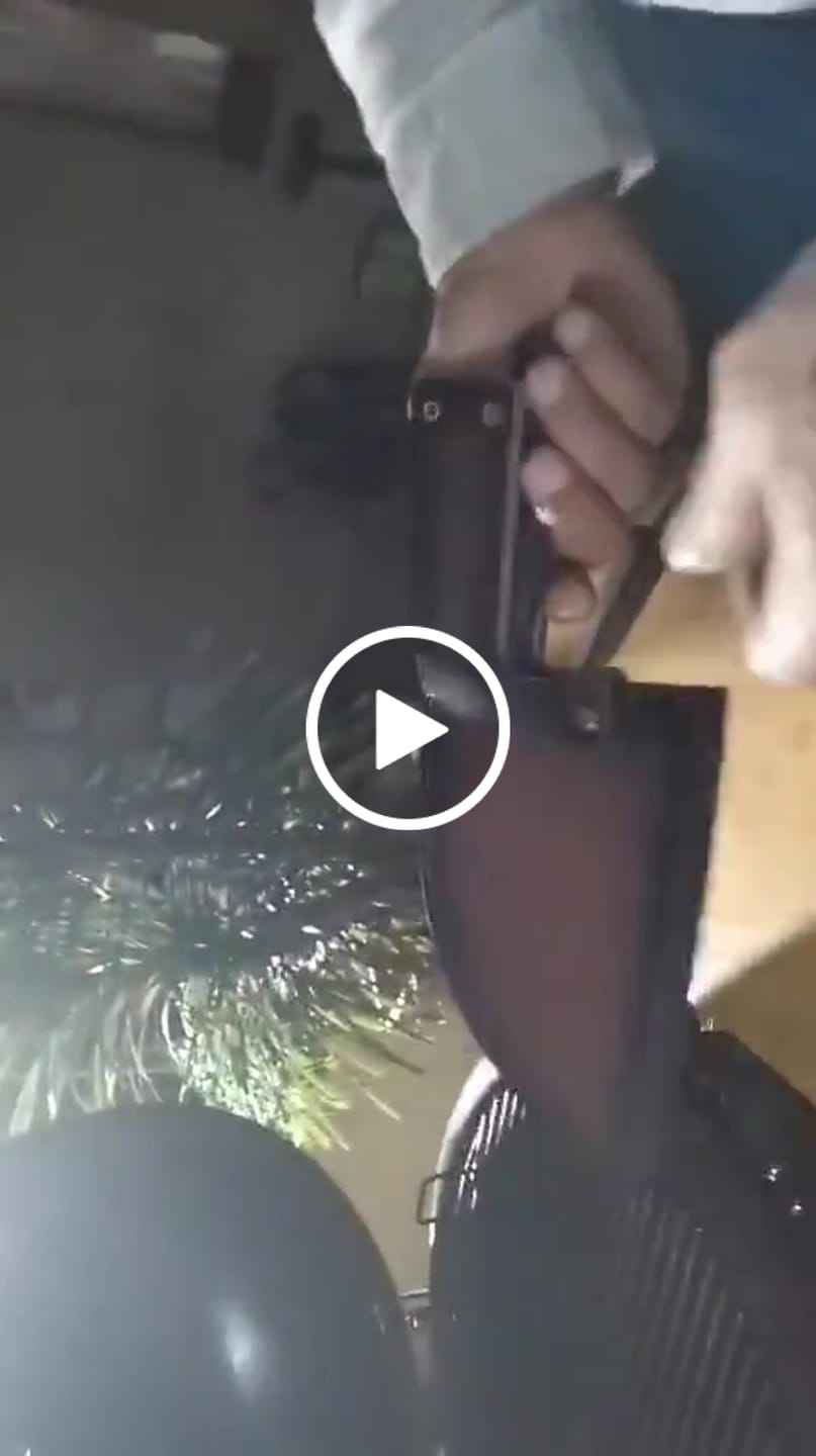 Customer video review of BraaiPlank™ Hammer Forged Butcher Knife