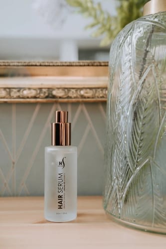 Customer photo review of Argan Oil Hair Serum