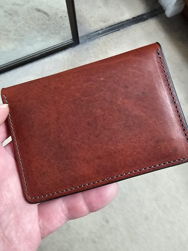 Customer photo review of Diablo Slimline Card Holder