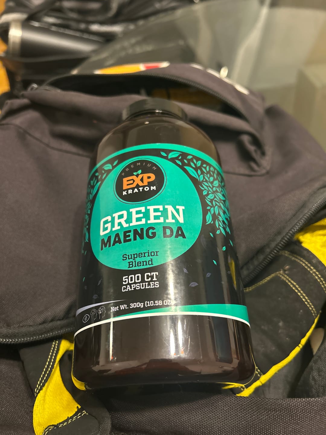Customer photo review of EXP Premium Green Maeng Da Blend Capsules