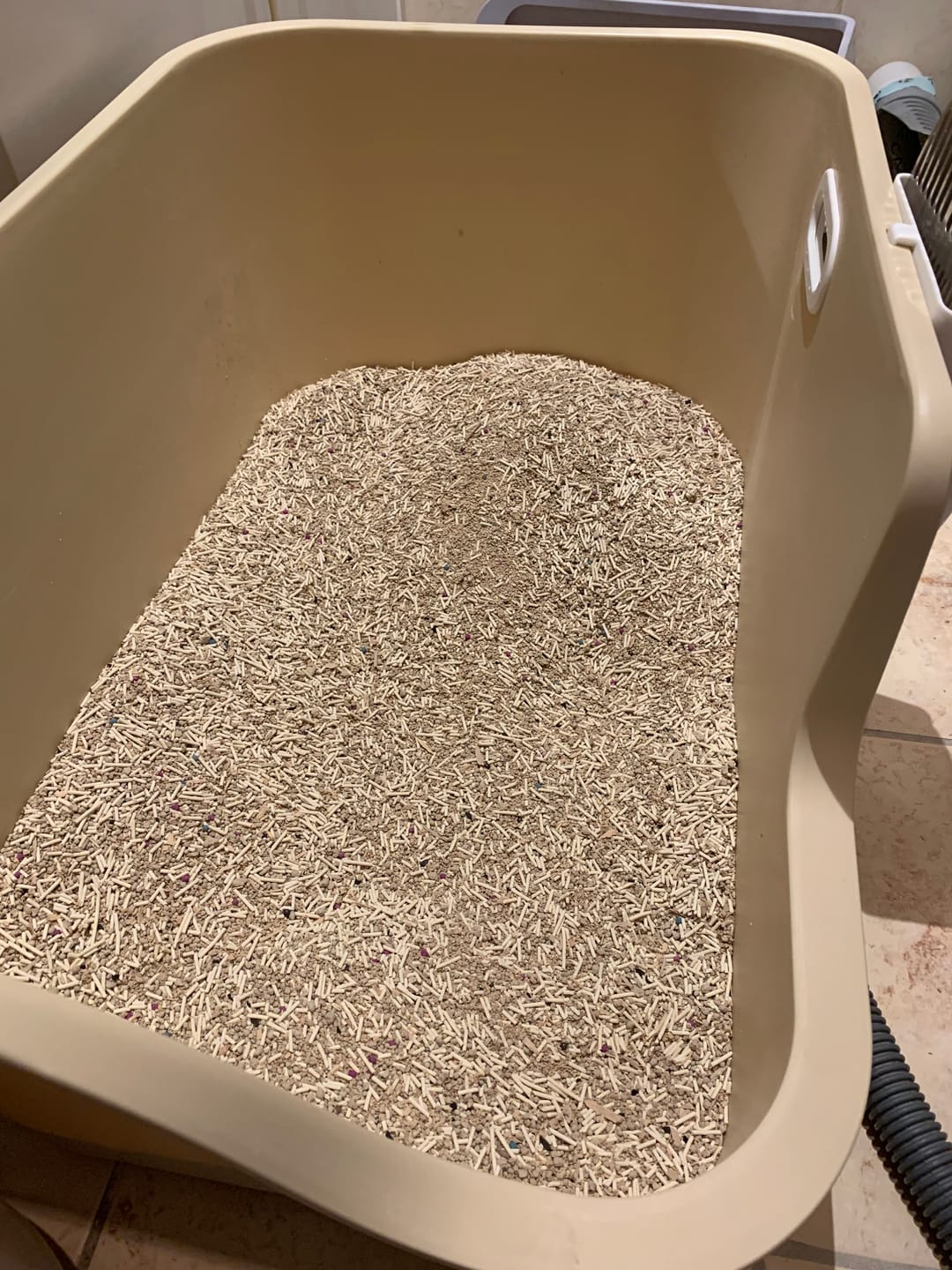 Customer photo review of Michu Premium Mixed Tofu Cat Litter Pro Gen2 6L- Superb in Flushable, Eco-Friendly & Odour-Control Pre Order