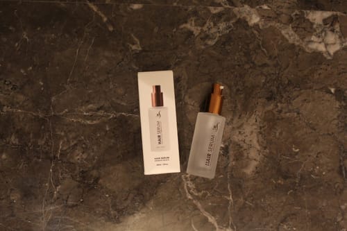 Customer photo review of Argan Oil Hair Serum