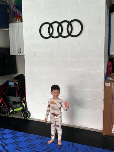 Customer photo review of Metal Car Emblem