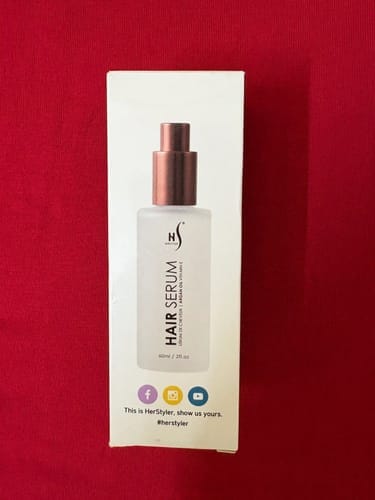Customer photo review of Argan Oil Hair Serum