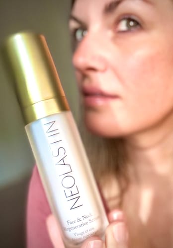 Customer photo review of Face & Neck Regenerative Serum