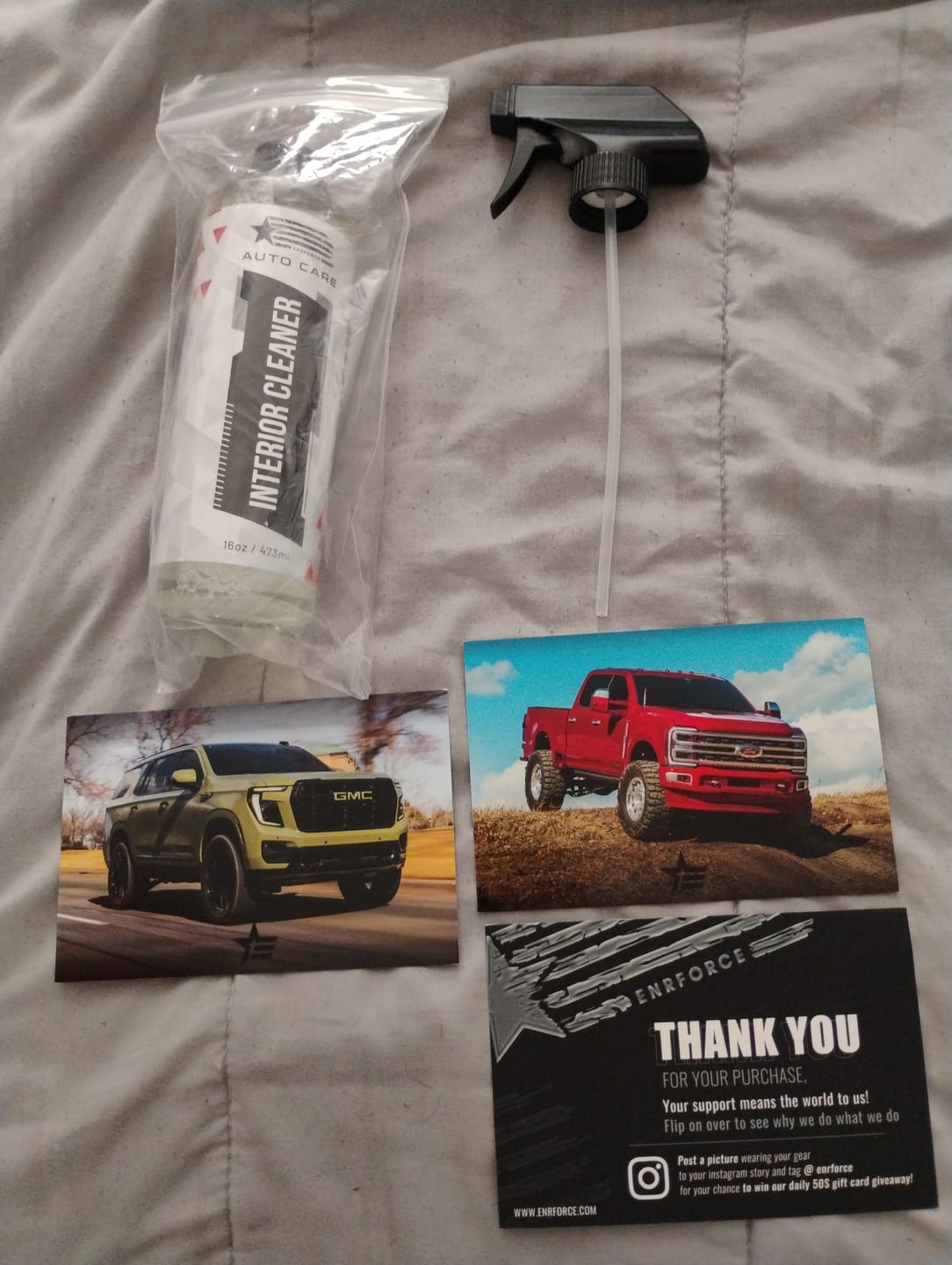 Customer photo review of Interior Cleaner - Auto