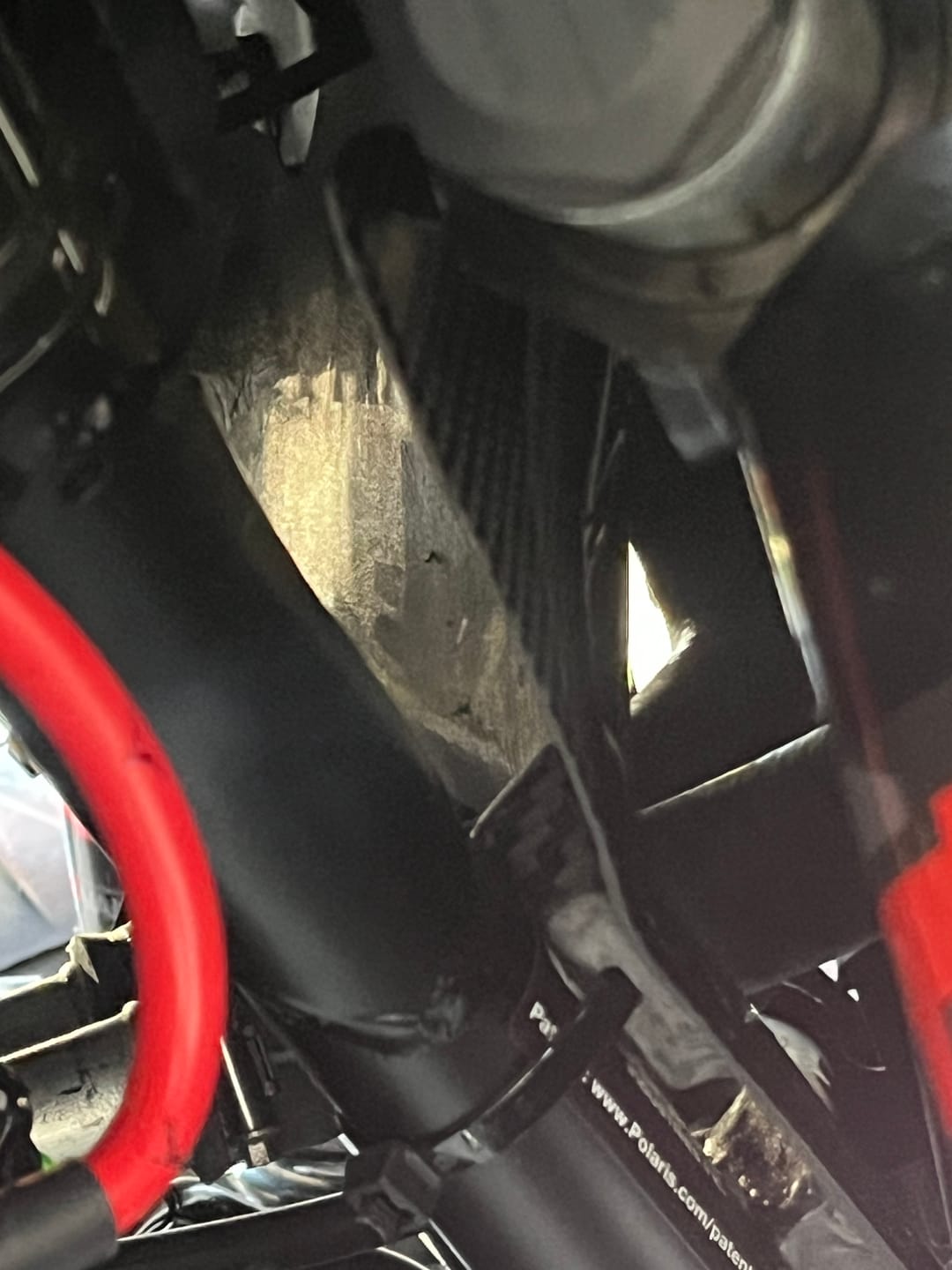 Customer photo review of RPM Pro R Carbon Fiber Radiator Heat Air Deflector & Cab Cooling Panel