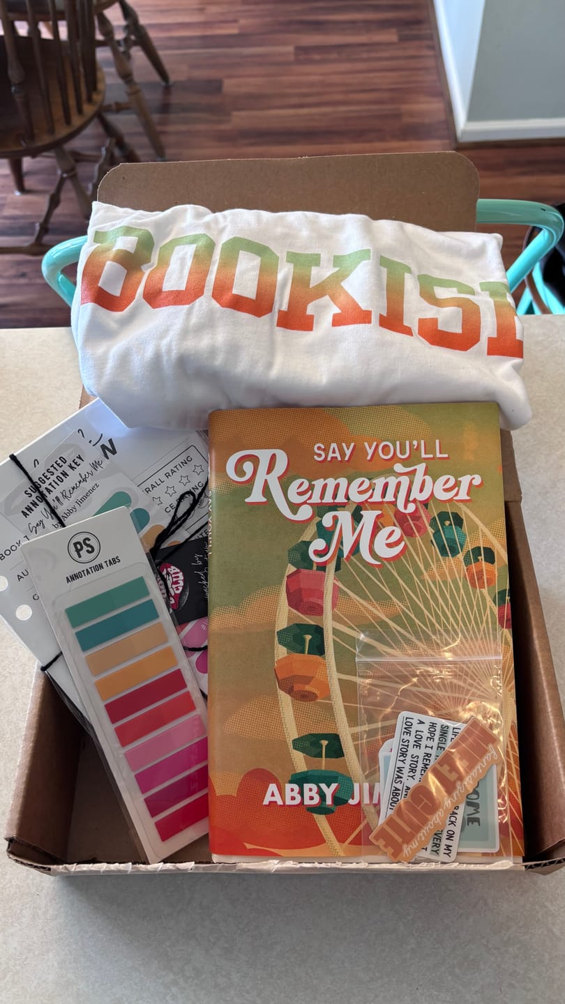 Customer photo review of probably smut book club subscription