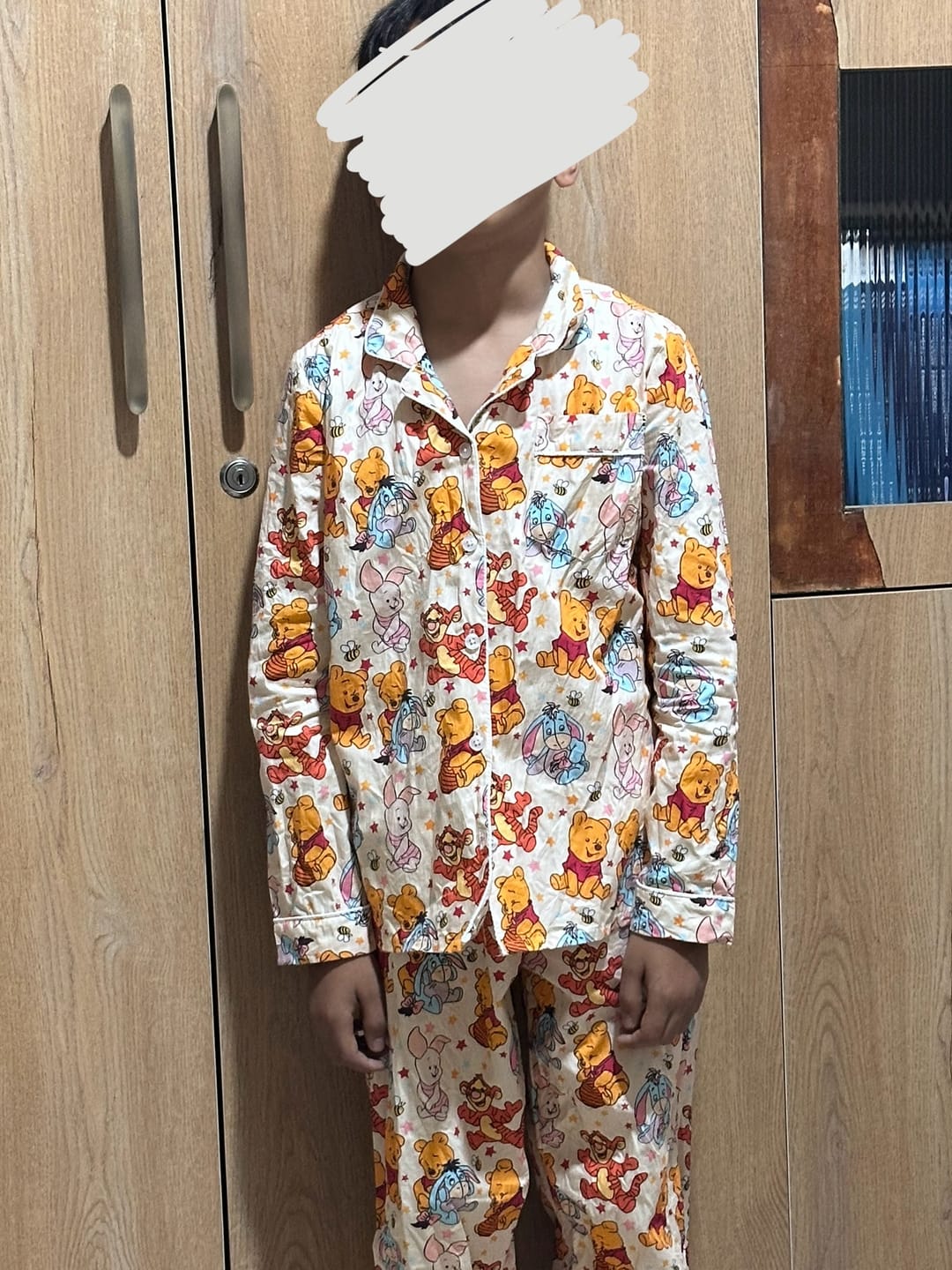Customer photo review of Ted and Friends Night Suit