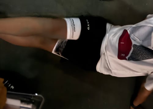 Customer photo review of Psalm 23:4 Shadow Of Death Performance Shorts