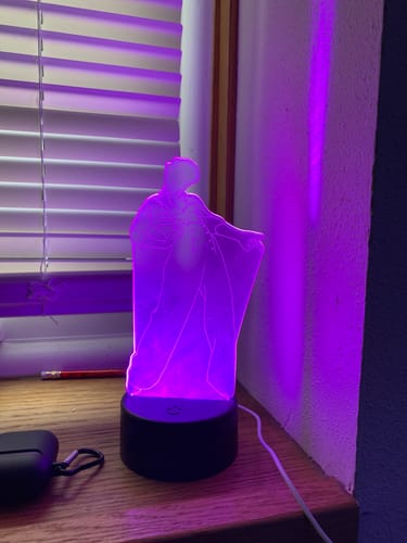 Customer photo review of 3D LED Night Light