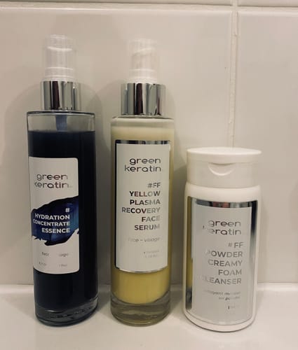 Customer photo review of YELLOW PLASMA – Sérum Réparateur pour le visage #FF