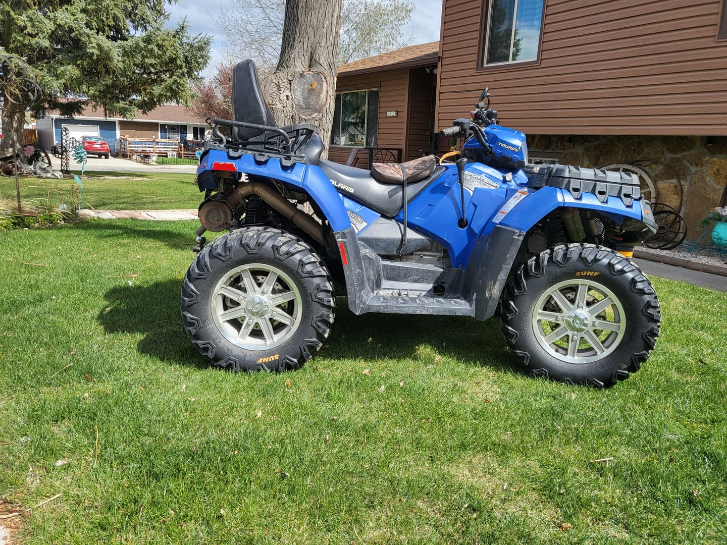Customer photo review of 2-Inch Lift Kit for Polaris Sportsman 550/850 & Touring (2009-2013)