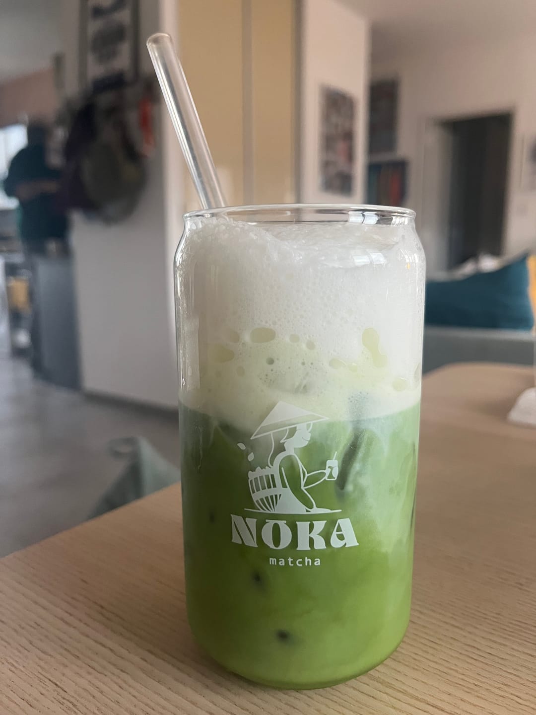 Customer photo review of Verre Dégustation matcha