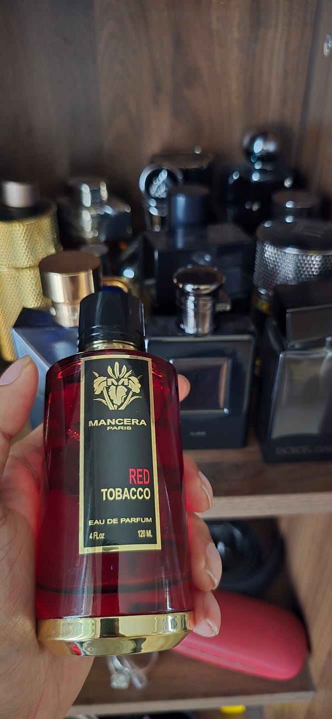 Customer photo review of Mancera Red Tobacco Eau De Parfum For Unisex