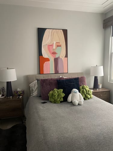 Customer review photo for Plaster Art Texture Painting #SG256