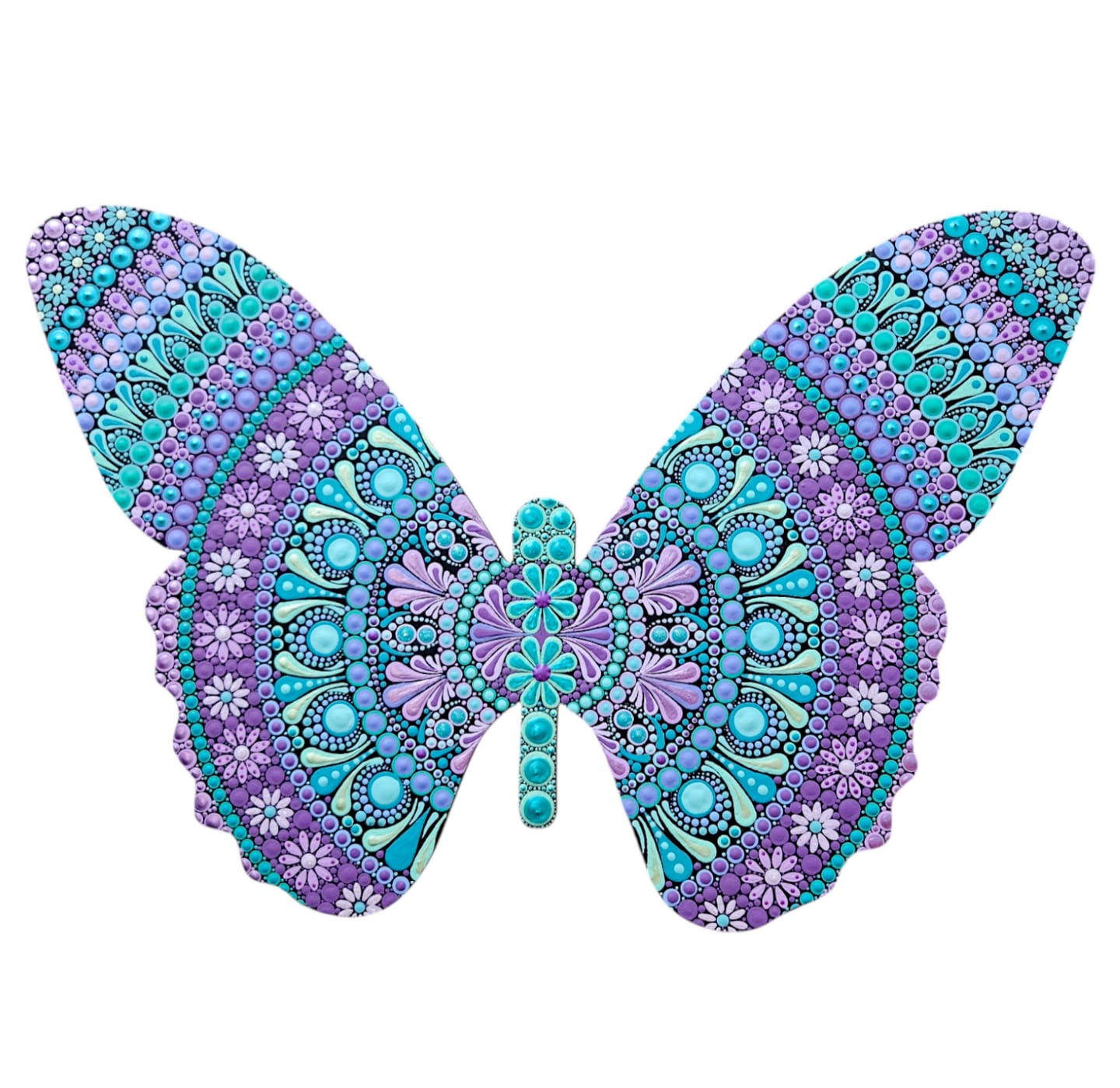 Customer photo review of Unfinished Wood Butterfly Silhouette - Craft- up to 24" DIY