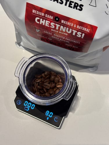 Customer photo review of ChestNuts! Bold Blend (Roaster's Special)