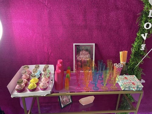 Customer photo review of Cesped Artificial de Colores