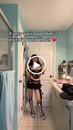 Customer video review of Irisa Black Mesh Princess Crop Top