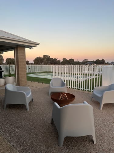 Customer photo review of Bridget Outdoor Tub Chair