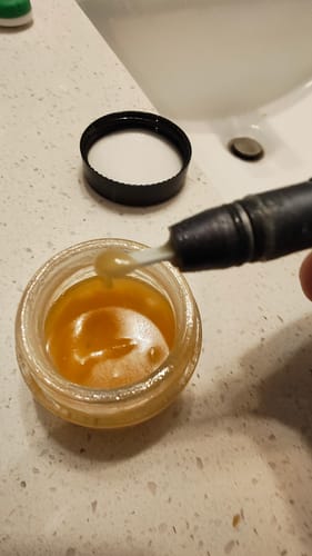 Customer photo review of Blue Ritz Live Resin