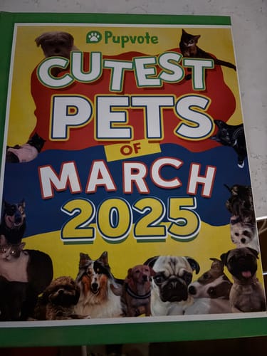 Customer photo review of Cutest Pets of the Month 2025 Photobook