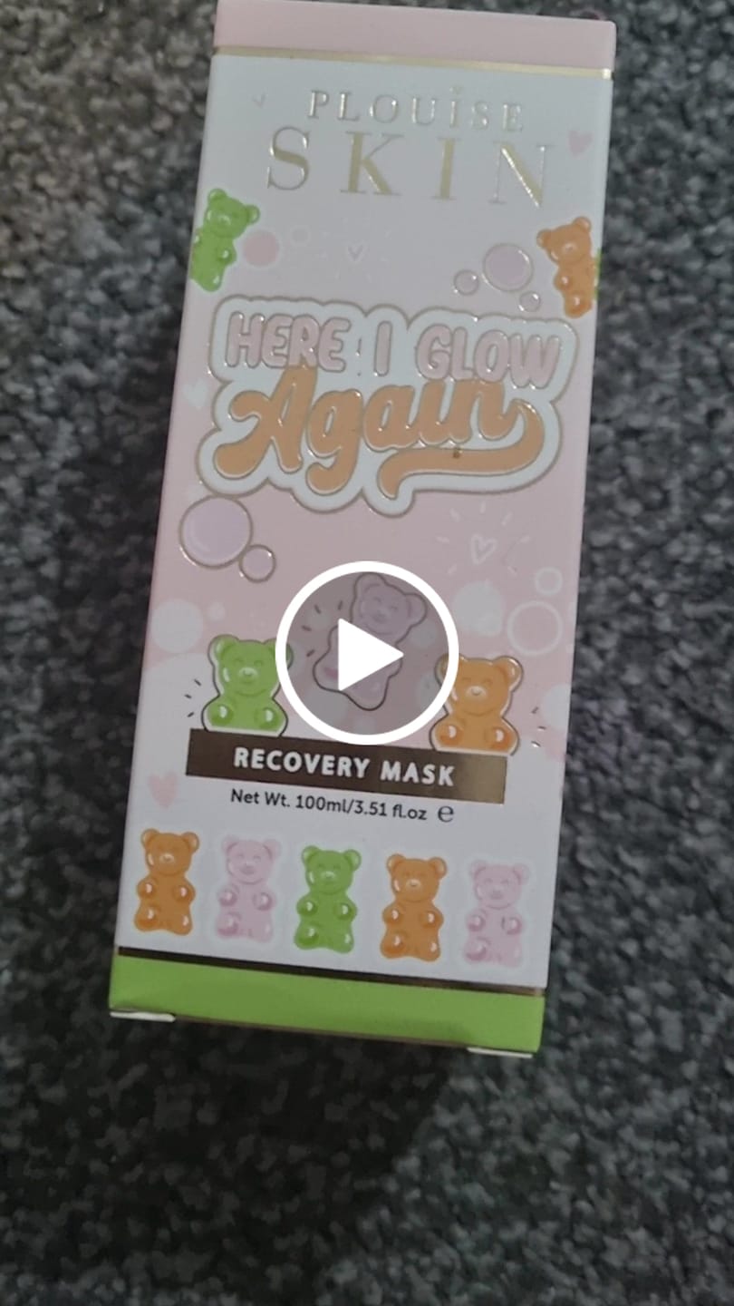 Customer video review of P.Louise Here I Glow Again Recovery Mask
