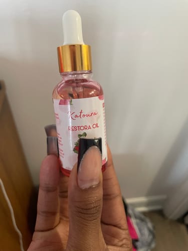 Customer photo review of Restora Oil Strawberry