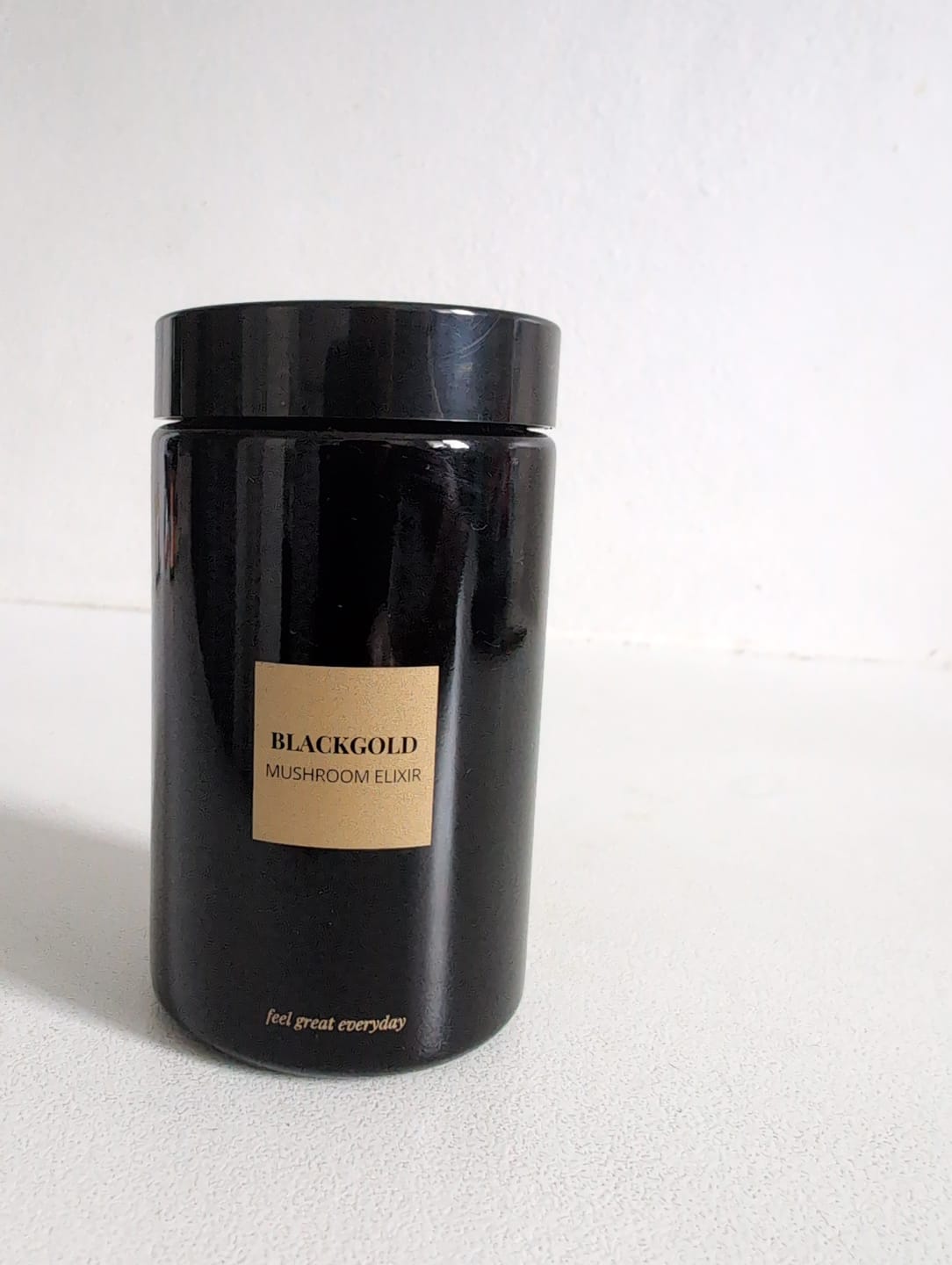 Customer photo review of Blackgold Glass Jar