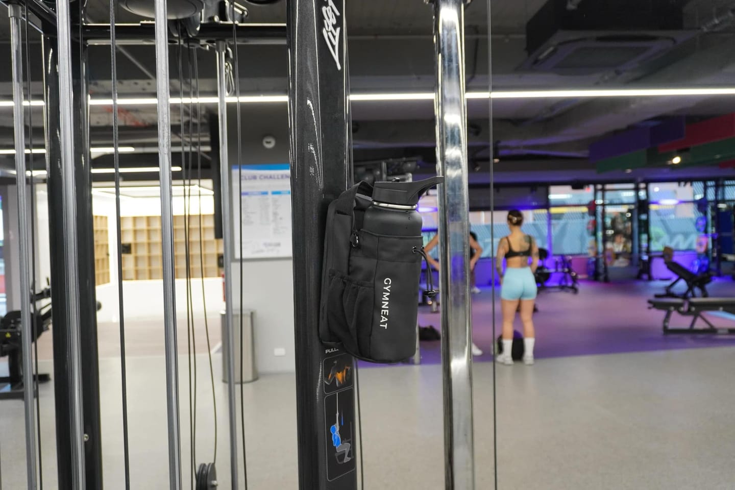Customer photo review of Magnetic Gym Bag