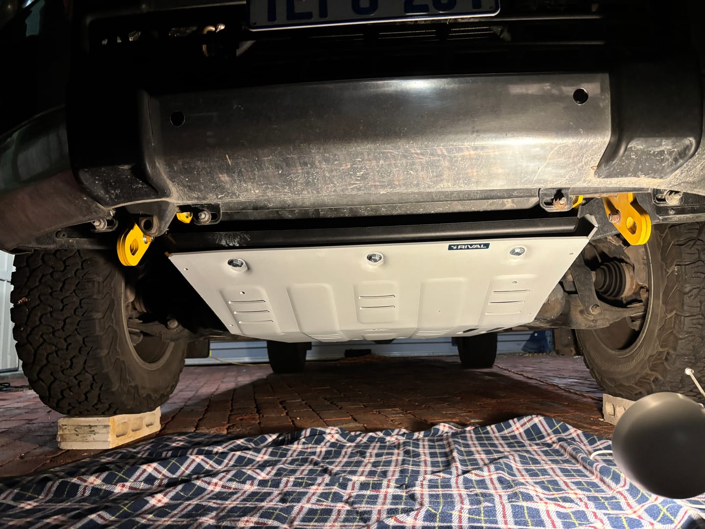 Customer photo review of ENGINE UNDERBODY ARMOUR VW AMAROK 2010-2023