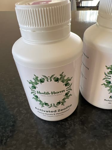 Customer photo review of Activated Zeolite 100 Capsules